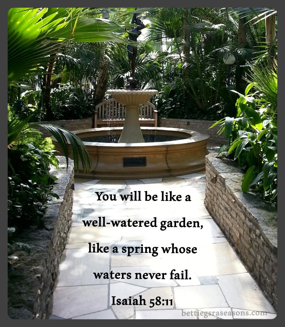A Spring Never Failing – BettieGsRAseasons